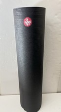 Manduka ProLite Yoga Mat 71 Black with Carry Strap Bag White