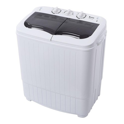 #ad Portable 14.3LBS Twin Tubs Semi Automatic Washing Machine Laundry Spin Dry New $99.99