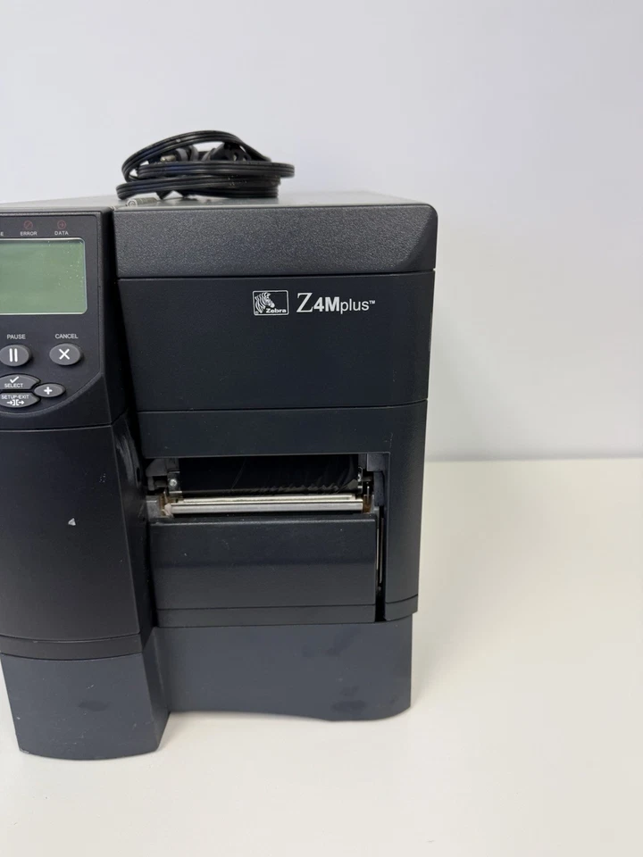 Zebra Z4M Plus Z4M00-2001-0000 Thermal Transfer Label Printer 300dpi LAN Serial - Image 3 of 4