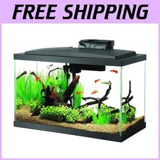 Complete Aquarium Fish Tank Set with LED Lighting