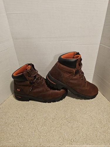 Men's Timberland PRO Helix 6" Waterproof Alloy-Toe Work Boot Size 12W - Picture 2 of 8