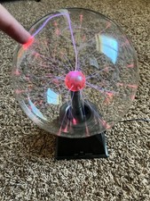 Plasma Ball Lamp with Sound Reactive Mode