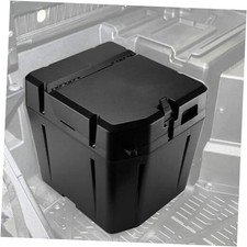 UTV Under Seat Storage Box, 37L/9.78Gal Waterproof Fit Door Lockable