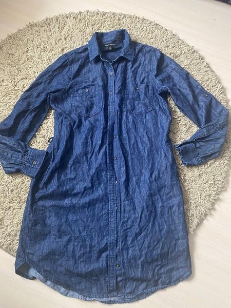 Women Banana Republic Dress Navy LioceL 36 / S /