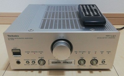 【O-2116】Technics ミニコンポ SU-A70 SB-M300 Technics SU-A70 Stereo Integrated Amplifier Silver Tested Japan