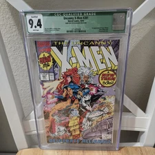 Uncanny X-Men #281 CGC QUALIFIED Grade 9.4 Signed Whilce Portacio White Pages