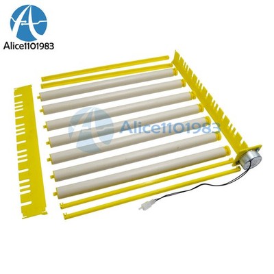 360 Degree Automatic Rotary Egg Turner Roller Tray 42 Hatching Incubator