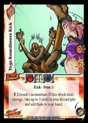 4X-Yoga Roundhouse Kick-SF01:  Street Fighter (2006)-Universus
