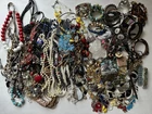 Vintage 10 LBS Lot Costume Jewelry Mix Wearable Or For Crafts Repurpose Resell