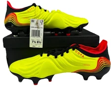 Adidas Copa Sense.1 FG Cleats Soccer Shoe Mens 7.5 Women 8.5 Solar Yellow GW3604