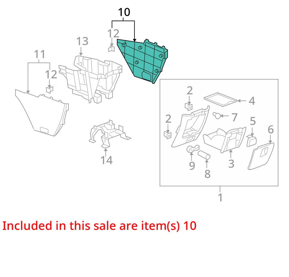 SE ADAPTA A PANEL PONTIAC MONTANA 2005-2006 ASM FLR CNSL SI TR 15108708 - NUEVO OEM Foto 2 de 3