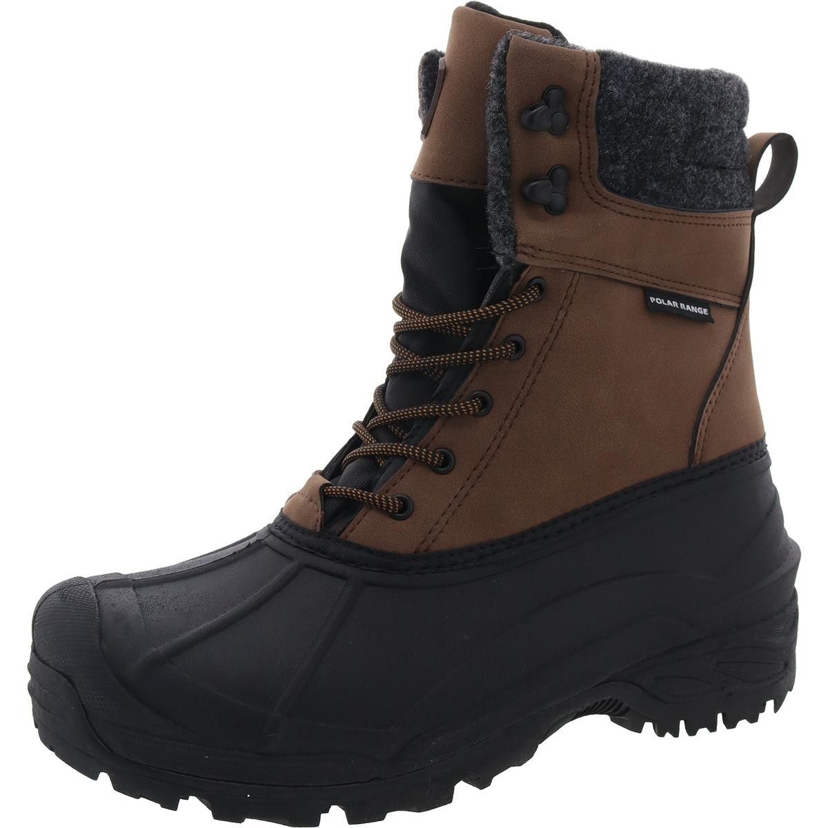 Мужские зимние ботинки Polar Range Tasco Solid Winter - Snow Boots BHFO 7114