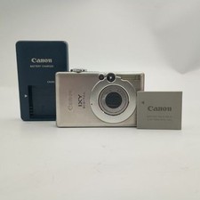 Canon IXY DIGITAL 50 Silver Compact Digital Camera Tested Working Japan