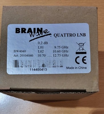 BrainWave Quattro LNB / BW 4040 /