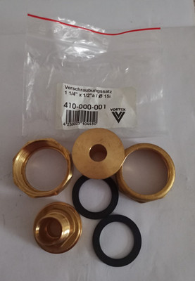 Vortex 410-000-001 Verschraubungssatz 1 1/4'' x 1/2'' a D15 i