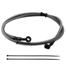 PRO BAT Braided Hydraulic Brake Hose Line Pipeline For 31.5 inches, Gray 