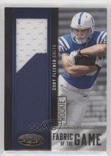 2012 Certified Rookie Fabric of the Game Jerseys Prime 47/49 Coby Fleener 10k8