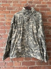 Military Cold Weather Soft Shell Jacket Large Regular Hooded Universal Camo