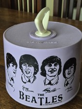 The Beatles 1966 lavender Disk Go Case 45 Record Holder NEMS Enterprises - Vtg.