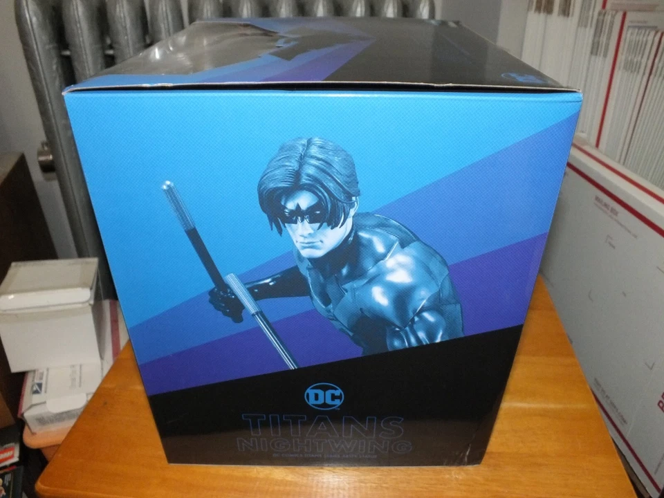 ARTFX KOTOBUKIYA DC TITANS SERIES NIGHTWING 8.5" ESTATUA NUEVA EN CAJA Foto 4 de 4