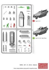 PSC  SDKFZ 251/ D HALFTRACK   1 QUICK BUILD TANK 1:72 Scale Model Kit