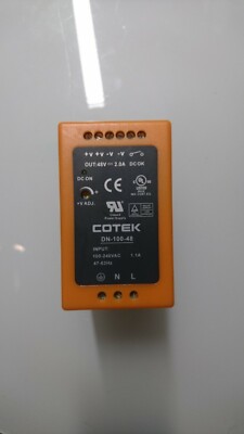 Cotek DN 100-48 Hutschiene Netzteil 48VDC 2A 100W 1-Phase.D.