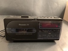 Realistic Chronosette-273 Model 12-1581 Digital Clock Radio and Cassette Player