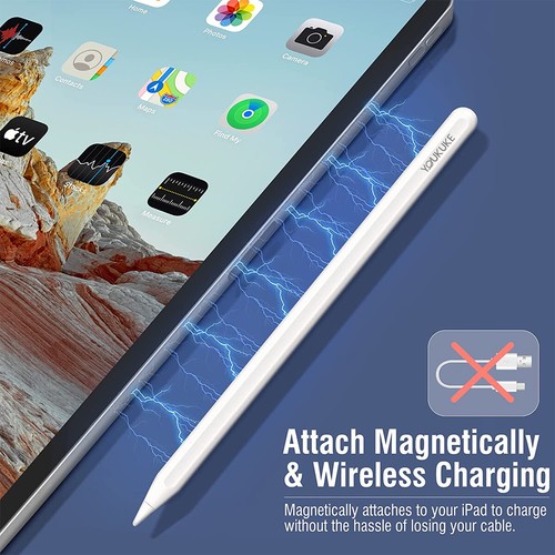 Apple Pencil 2 generacji rysik iPad bezprzewodowe ładowanie magnetyczne 2018-2025 - Zdjęcie 4 z 24