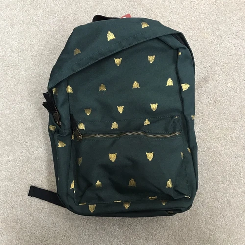 Stylish Green Jaguar Print Backpack for Girls and Brazil Ubuy