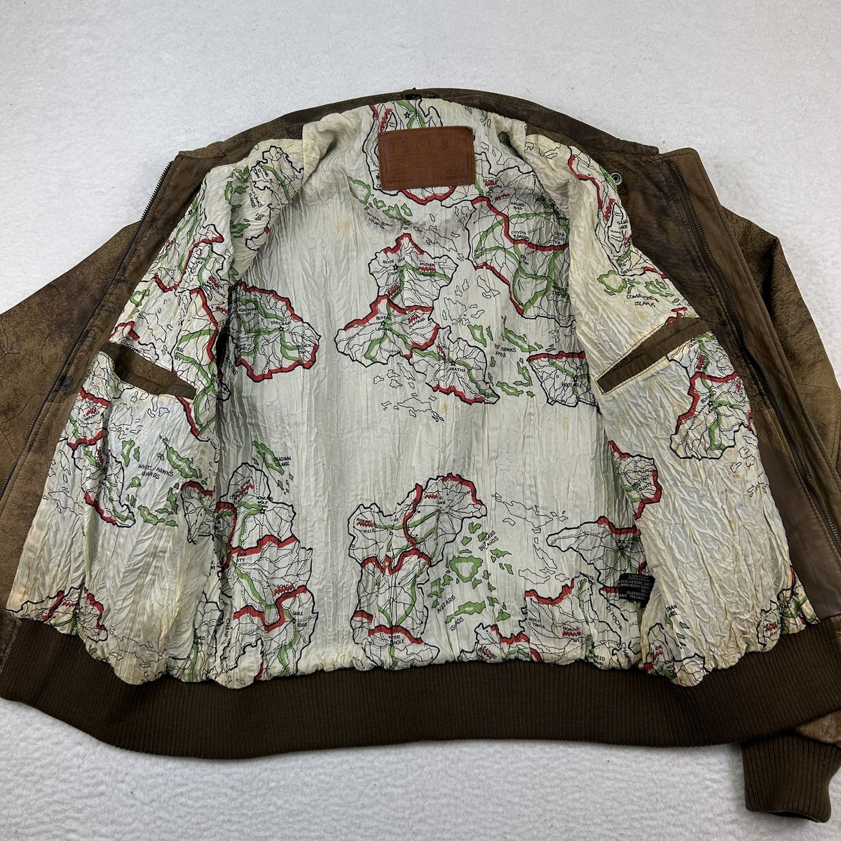 ジャケット・アウター 80s HAI SPORTING GEAR world map jacket HAI SPORTING GEAR（ハイスポーティングギア）の中古品の通販