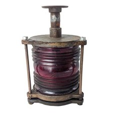 Bronze Nautical Salvage Channel Marker Lantern