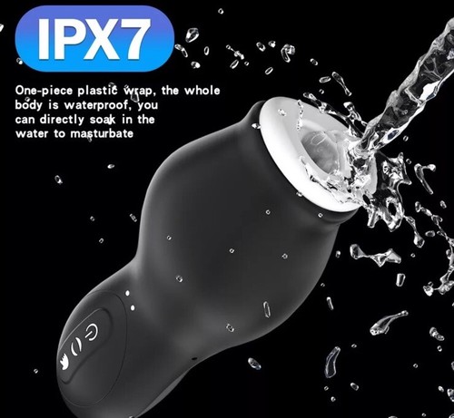 Automatic Masturbator Thrusting Sucking Vibrating Heating Male Stroker Sex Toys - Picture 9 of 9