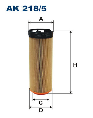 Filtron AK218/5 Luftfilter FüR Mercedes C T-MODEL S204 W204 2.1D 2.2D-image