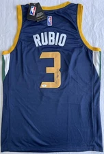 Ricard Rubio Vives ‘17-‘19 Utah Jazz Signed Autographed Jersey FSG COA