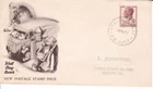 AFD5276A) Australia 1951 3½d brown KGVI on Wide World FDC. Addressed.