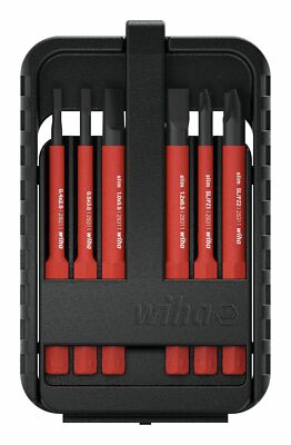 Wiha Wechselklingen-Satz VDE slimBit electric PZ, Schlitz 6-teilig - 43157