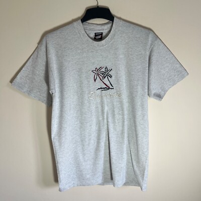 Vintage Screen Stars Best Single Stitch Lanzarote grau T-Shirt Größe Large