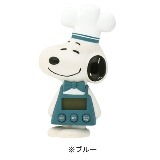 PEANUTS SNOOPY kitchen timer chef series blue PRSN01046625