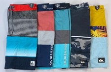 Men's Quiksilver Mid Length 20" High-Line 4 Way Stretch Board Shorts Swim NEW