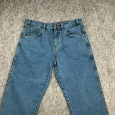 Rivet Supply Co. Jeans Mens Size 32 x 32 Relaxed Fit Straight Leg Heavy Denim