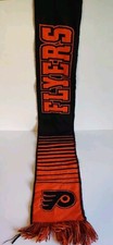 Philadelphia Flyers NHL Hockey Youth Unisex Orange Black Scarf Great Condition