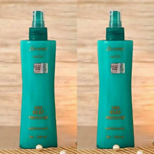 2 x Berina Heat Protectant Hair Spray Use Before Heat Tool Blow Dry Straighten