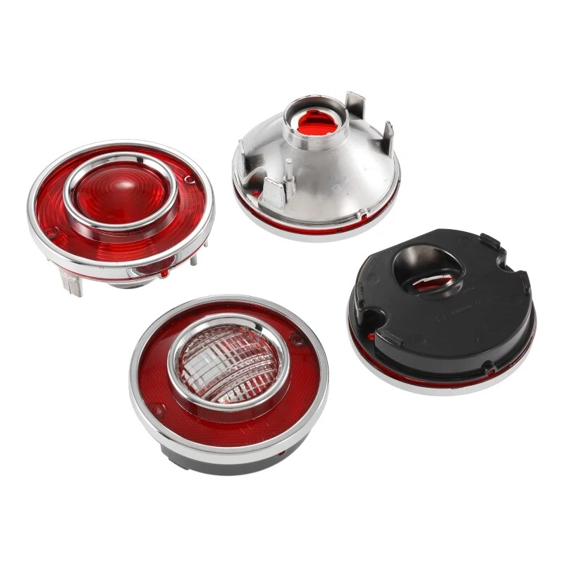 Conjunto de lanternas traseiras e luzes de backup serve para Chevrolet Corvette C3 1975-1979 - Imagem 3 de 4