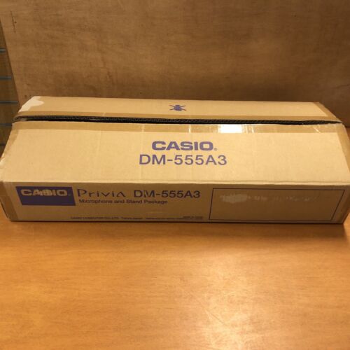 Casio Privia DM-555A3 DM-555 Pakiet mikrofonów i podstawek - Zdjęcie 1 z 3