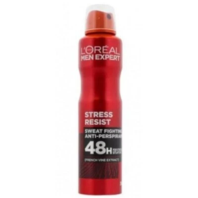 L'OREAL PARIS L'OREAL MEN EXPERT ANTI-PERSPIRANT DEODORANT STRESS RESIST 250ML