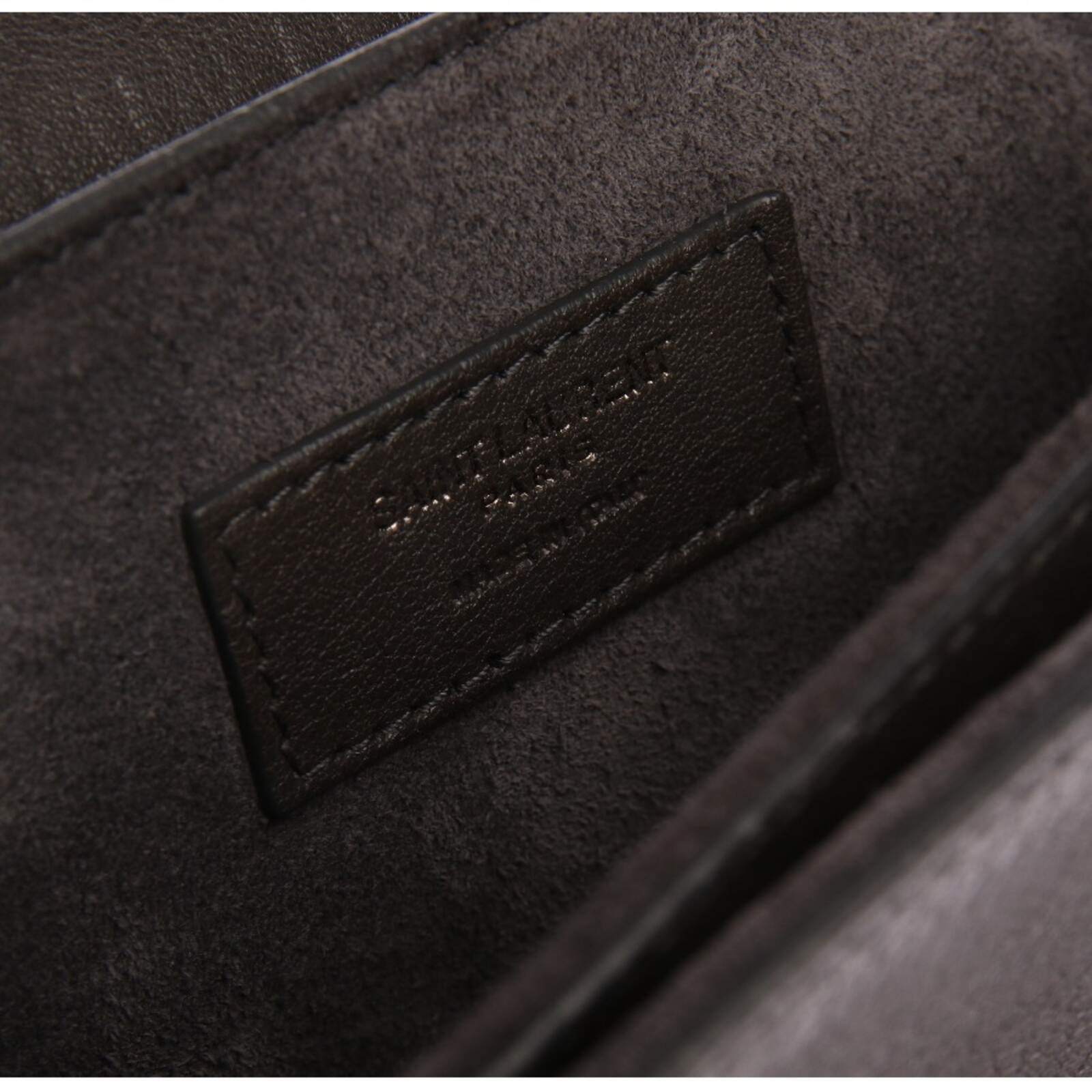 Borsa a mano Saint Laurent grigia