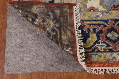 Classic Luxury Hand-Knotted Heriz Serapi Indian Area Rug for Living Room 8x10 ft - Picture 8 of 18