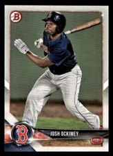 2018 Bowman #BP34 Josh Ockimey Boston Red Sox
