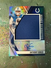 Anthony Gould 2024 Panini Phoenix Silhouettes Rookie Patch Autograph /149 Colts