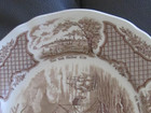 Fair Winds Copper English Transferware Dinner Plate Alfred Meakin 10.5" Salem — photo 5